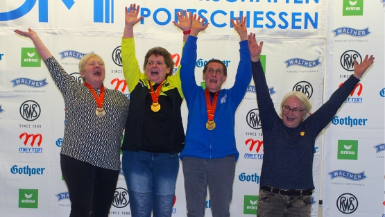 Marion Skorzinski wird erneut Deutsche Meisterin LG Auflage