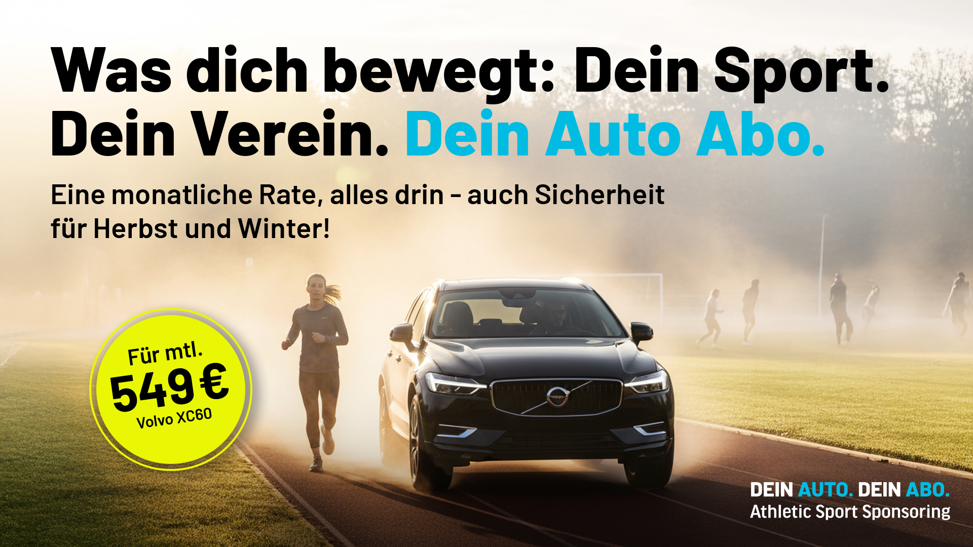 Sicher durch Herbst & Winter – mit Volvo im Auto-Abo von ASS.