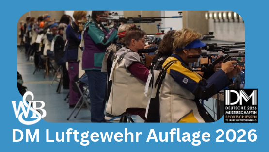 Gold und Silber für Westfalen bei der DM Luftgewehr Auflage
