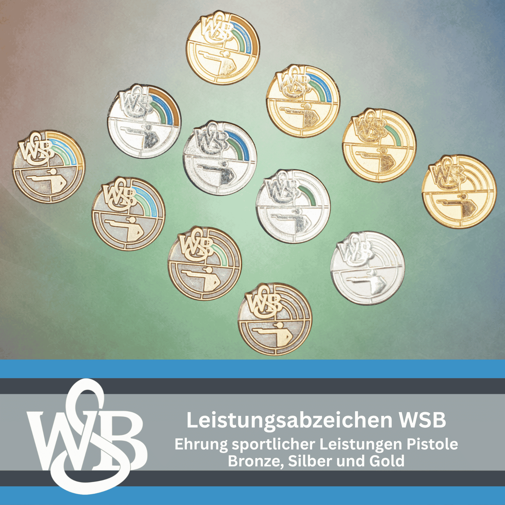 WSB Leistungsabzeichen Pistole
